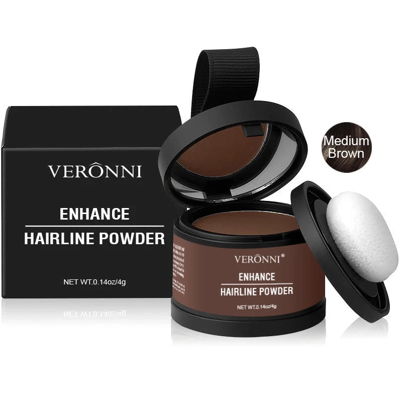 14 Colour Hair Line Powder for instant waterproof coverage of sparse or white hair