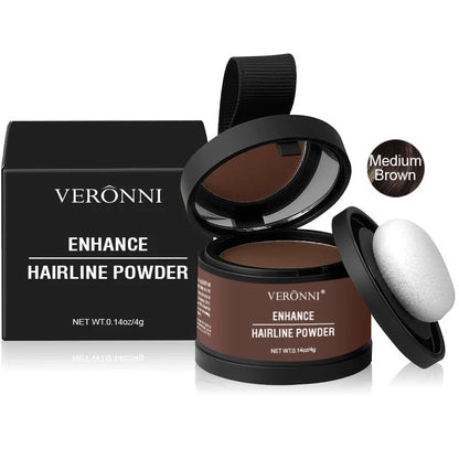 14 Colour Hair Line Powder for instant waterproof coverage of sparse or white hair