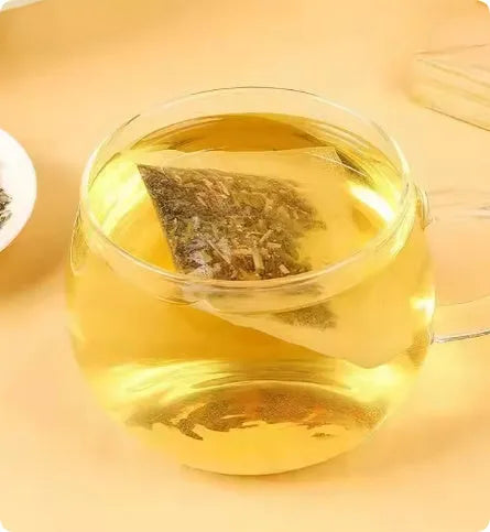 Box of Verbascum Thapsus Tea showing 20 packs of mullein leaf herbal tea bags, 60g net weight