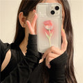 Gradient coloured TPU all-inclusive phone case for iPhone showing full-wrap protection design