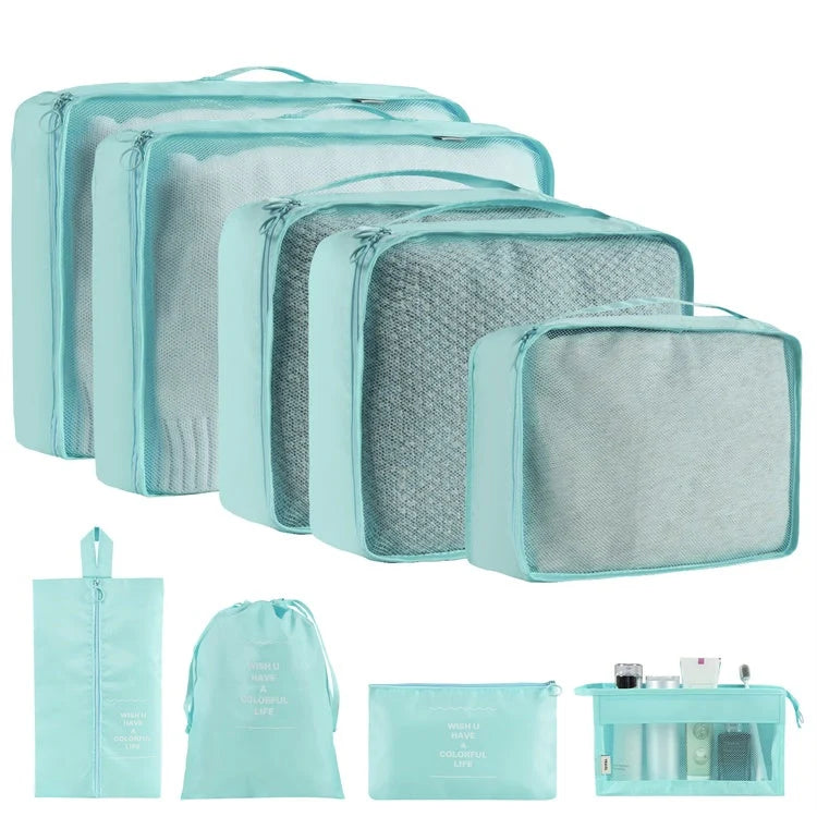 Home Fashion Simple Solid Colour Storage Bag Set in various colours