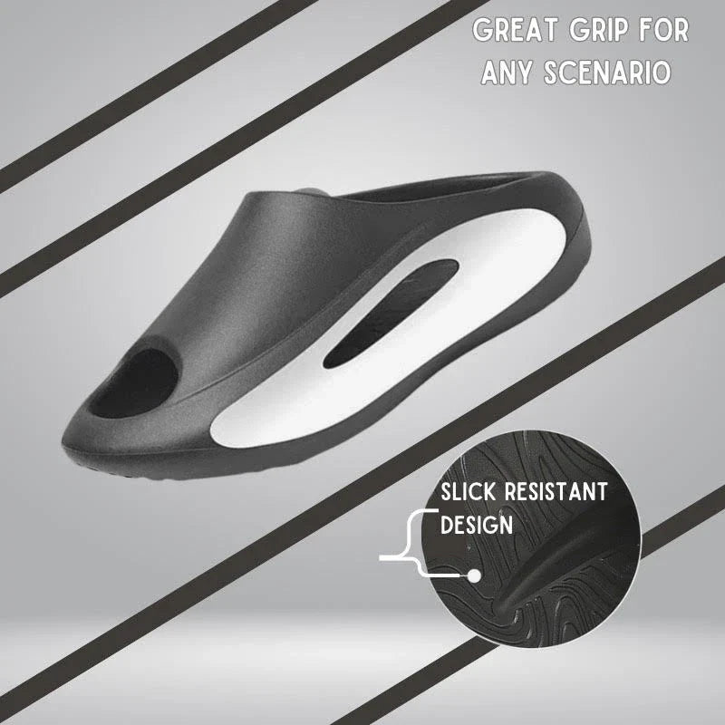 Comfortable slip-on sandals with peep-toe design, made of lightweight EVA material in a variety of color options for men and women