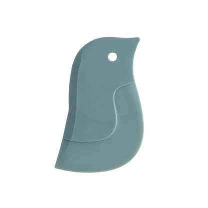 Penguin-shaped kitchen scraper for efficient plate and pot cleaning