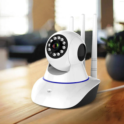 Wireless indoor surveillance camera with HD 1080P and infrared night vision