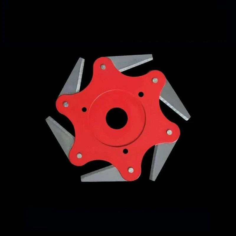 Multi-Leaf Manganese Steel Blade for efficient grass cutting