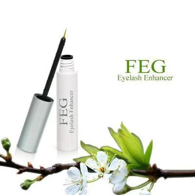 FEG Eyelash Enhancer bottle with serum for healthier lashes and brows