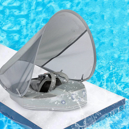 TPU Baby Swimming Ring Floats in various colors, showcasing adjustable buckles and soft fabric for safe, comfortable swimming.