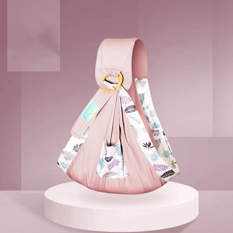 100% cotton baby carrier sling in various colors for secure, hands-free baby carrying