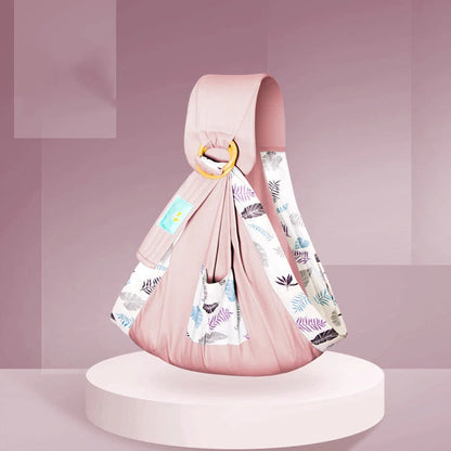 100% cotton baby carrier sling in various colors for secure, hands-free baby carrying