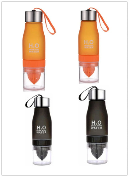 Frosted Plastic Lemon Cup in various colours, BPA-free, 650ml capacity