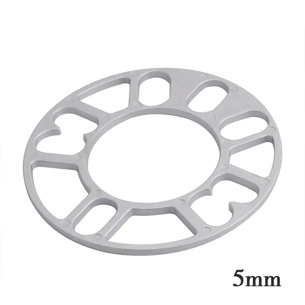Automobile wheel hub widening gasket in 3mm, 5mm, 8mm and 10mm thickness options