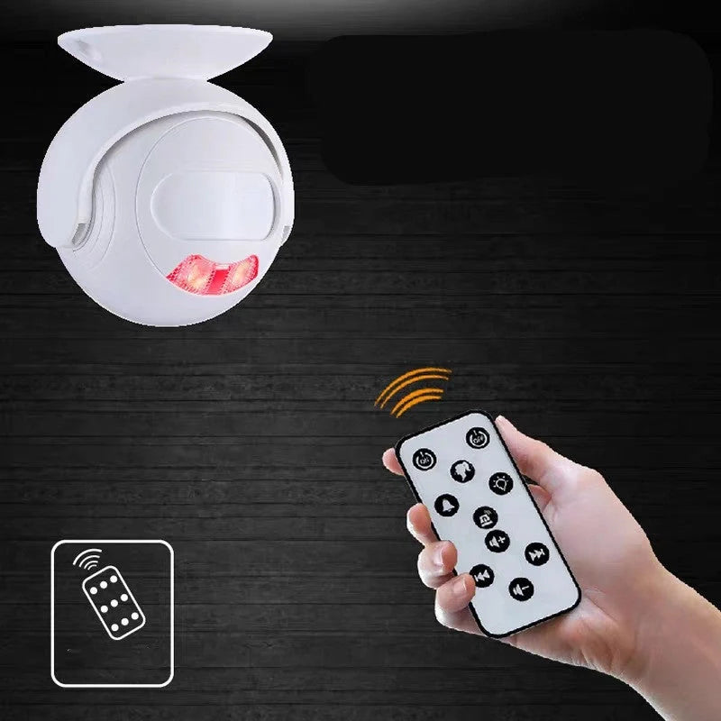 Burglar alarm KS-SF23 in white with versatile power options