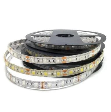Waterproof LED light strip with 60 high-brightness beads, flexible and durable for any space