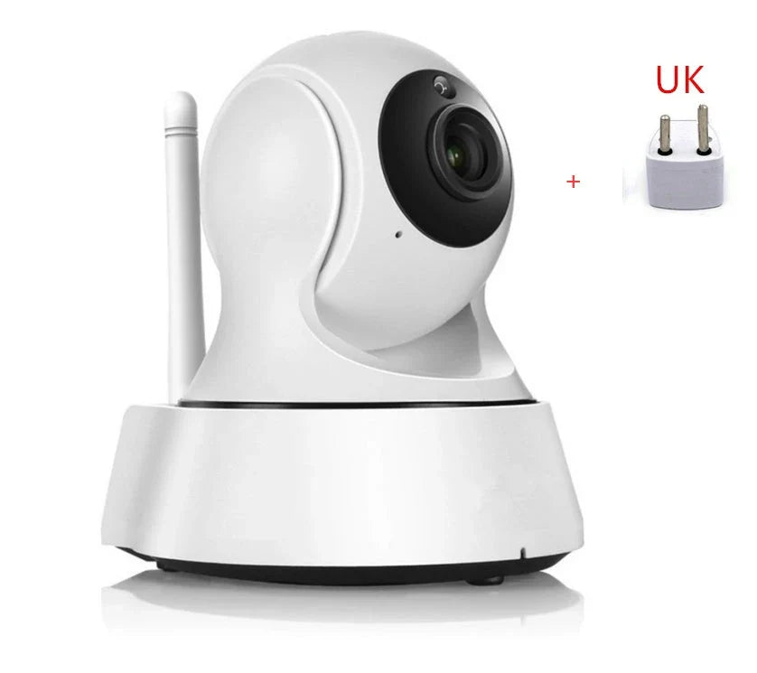 Wireless network camera with 720P HD resolution and night vision