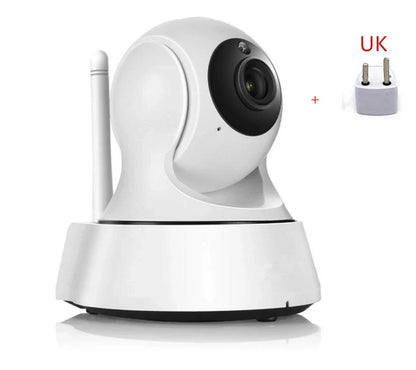 Wireless network camera with 720P HD resolution and night vision