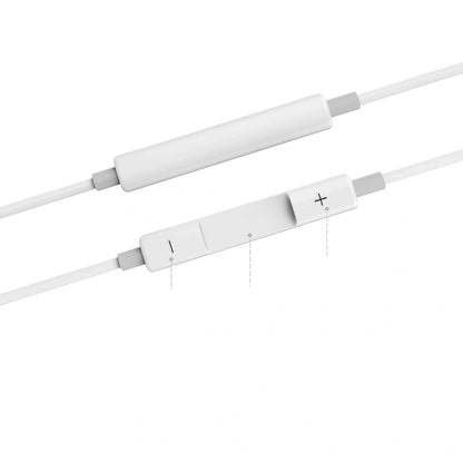 Automatic pop-up Bluetooth headset with lightning plug and in-ear design for wireless audio