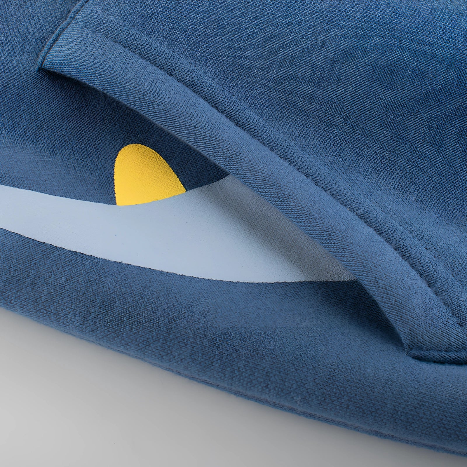 Children's army blue fleece jacket with full-length zipper in six sizes from 90cm to 140cm