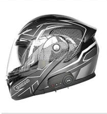 Motorcycle Bluetooth Helmet with FM radio, available in multiple colours and sizes
