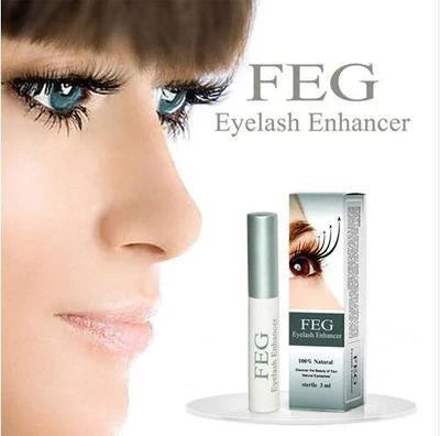 FEG Eyelash Enhancer bottle with serum for healthier lashes and brows