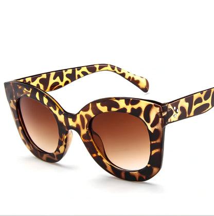 Women's cat eye sunglasses with UV400 protection and polarised lenses in multiple colour options