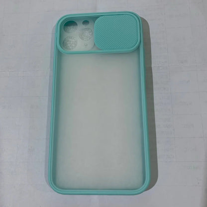 Frosted Surface Camera Protection Mobile Phone Case for iPhone in various colours