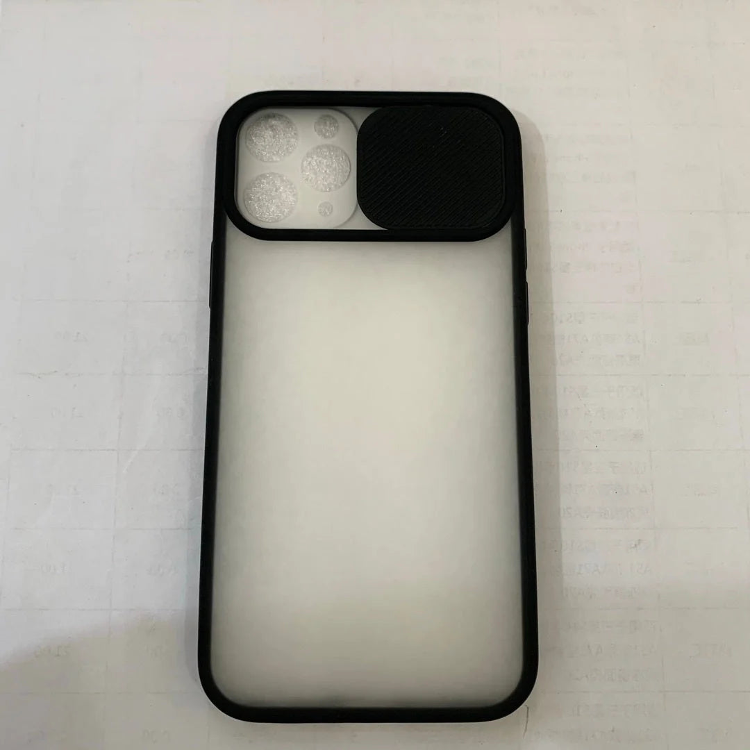 Frosted Surface Camera Protection Mobile Phone Case for iPhone in various colours