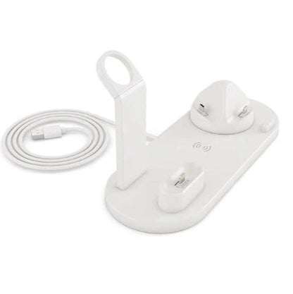 360-degree rotatable wireless charger stand for multiple devices