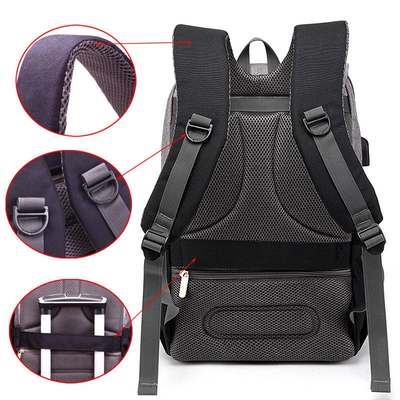 Diaper Mummy Daddy Backpack Baby Stroller Bag with USB charge interface and waterproof material
