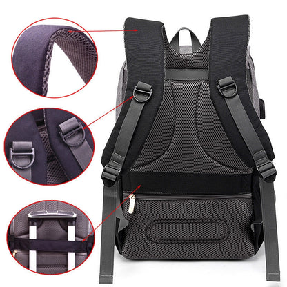 Diaper Mummy Daddy Backpack Baby Stroller Bag with USB charge interface and waterproof material