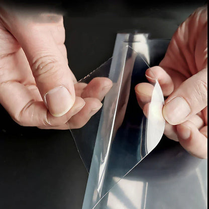 Head-mounted anti-fog and anti-spray mask in blue, green, and pink with replaceable lenses