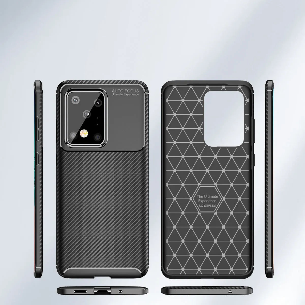 Beetle TPU mobile phone case in solid colour for Samsung Galaxy smartphones