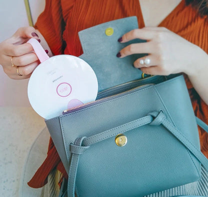 Compact USB baby bottle sterilizer with gravity sensing technology