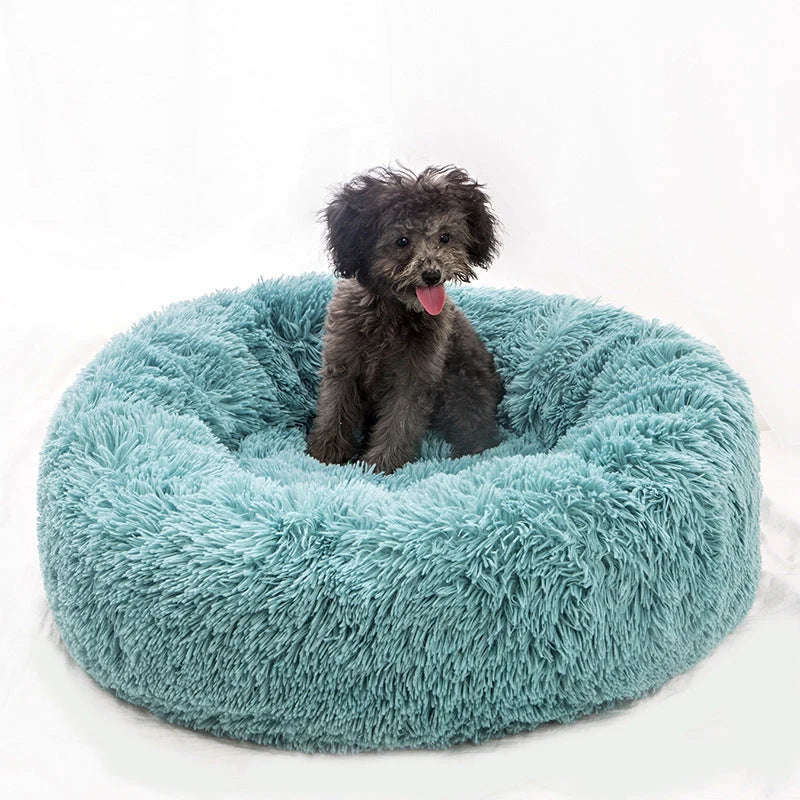 Plush pet nest in various colours and sizes for ultimate pet comfort