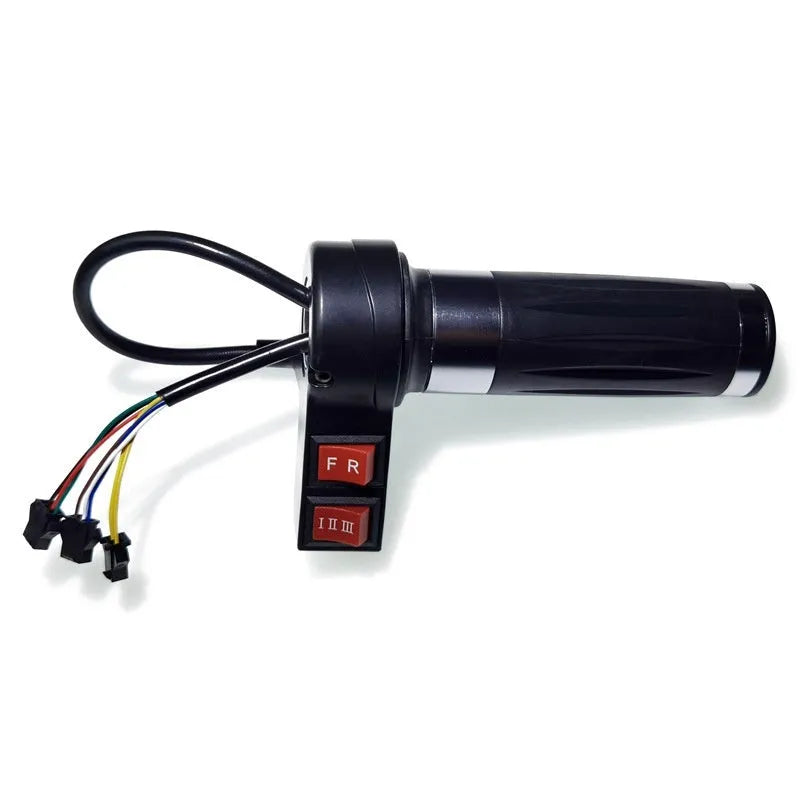 Electric tricycle multifunctional switch handle with SM plug connector for forward and speed control