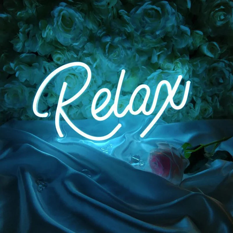 LED letter shape neon lights for home and event decoration, USB powered