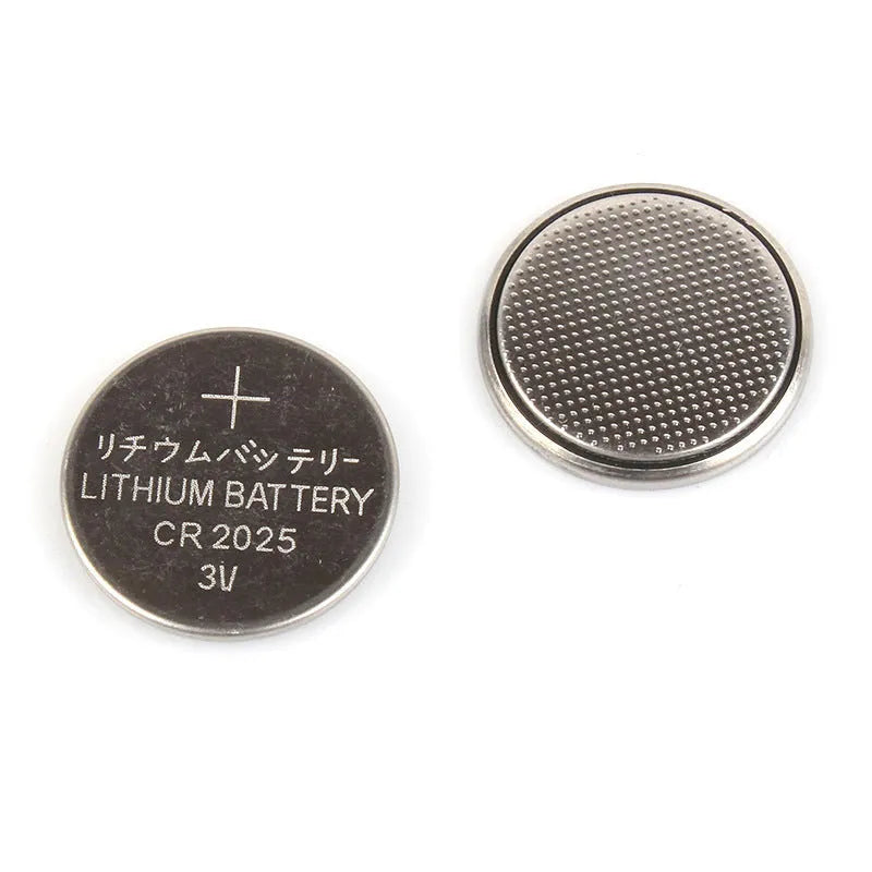 3V alkaline button battery in CR2032, CR2025, and CR2016 coin cell sizes