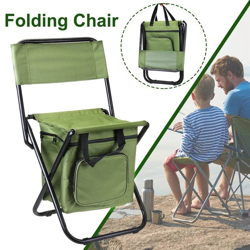 Versatile Fishing Chair with Built-In Cooler