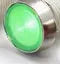 10mm stainless steel edge plastic indicator light with wire, available in white, yellow, red, green, blue colours