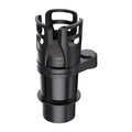 Black ABS plastic car drink holder one divided into two cup holder meal tray on vehicle centre console