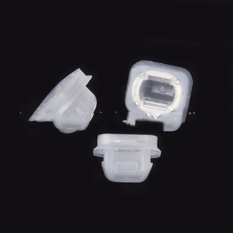 BMW E39 E38 interior trim clips showing 17.3mm plastic fasteners with peach wood pattern