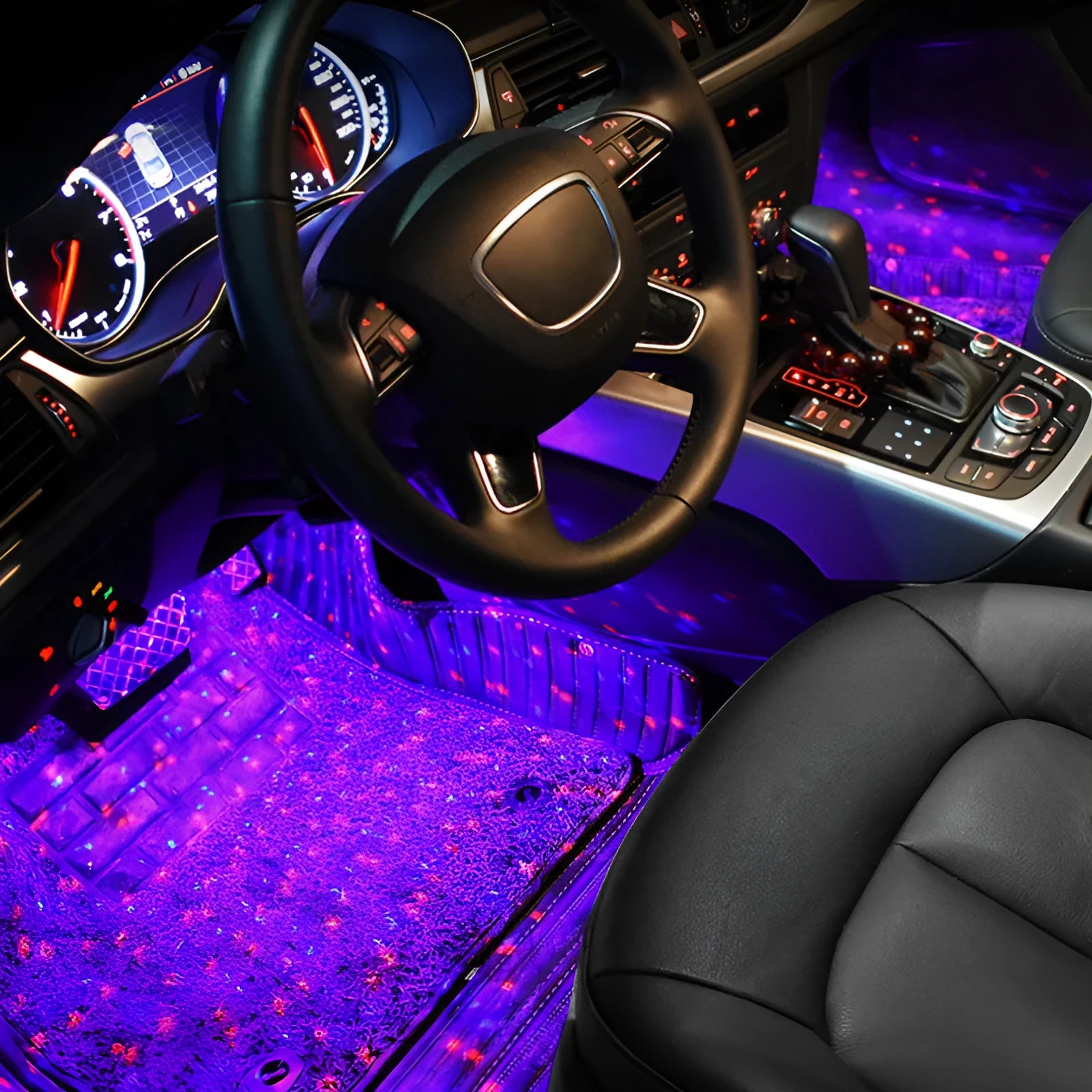 New Star Atmosphere Light Strip with star pattern, 7 colour options, PVC shell, USB connection