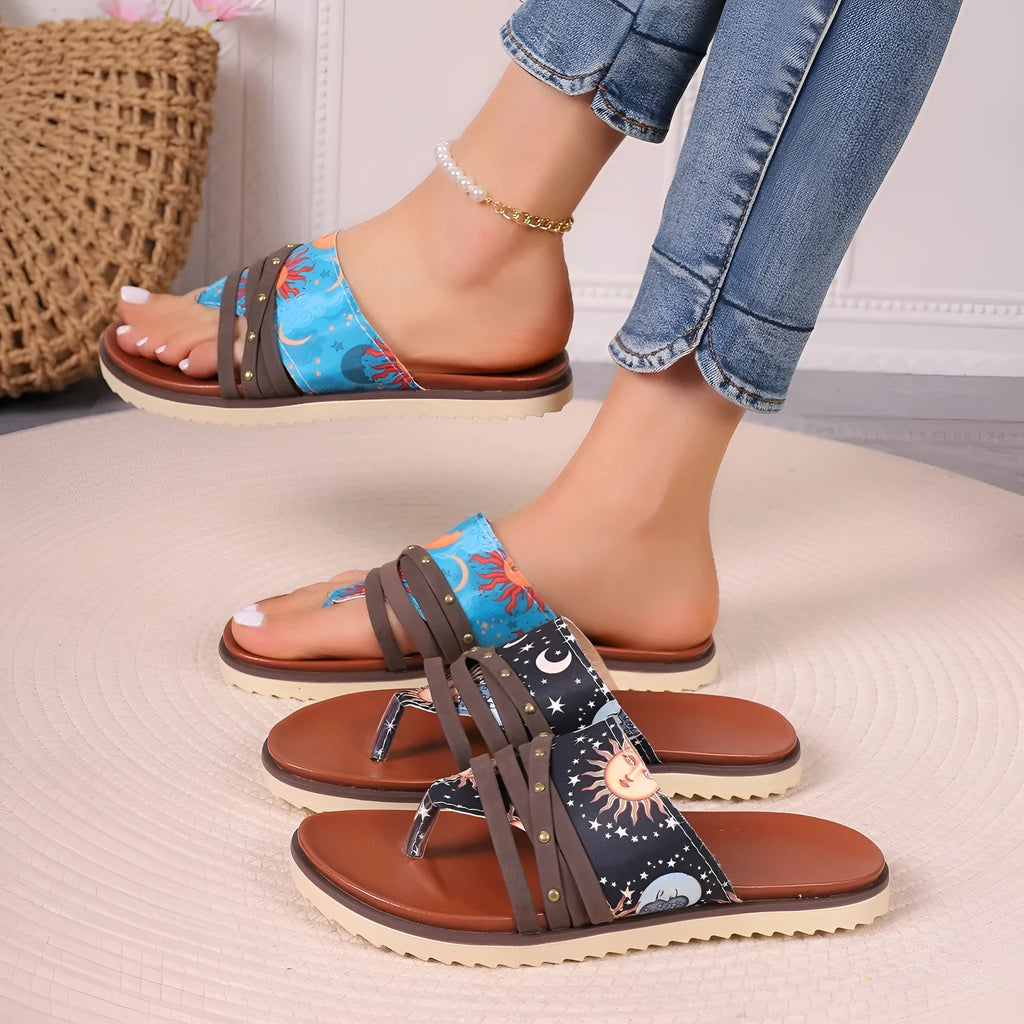 Plus size casual flip-flops beach sandals in candy colours with artificial PU upper and rubber sole