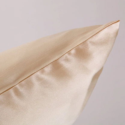 Luxury satin ice silk pillowcase in multiple colours for a cooler sleep