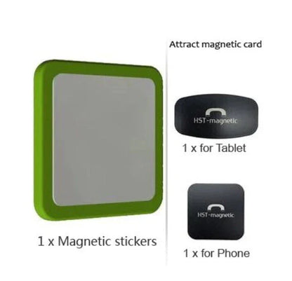 Magnetic Stickers for iPadProAir Tablet and Mobile Wall Fixing Bracket in various colours