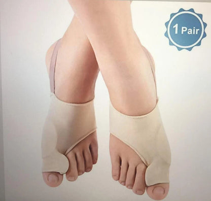Corrective socks with gel toe separator for bunion pain relief and toe realignment