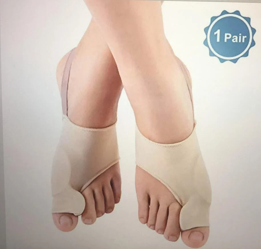 Corrective socks with gel toe separator for bunion pain relief and toe realignment