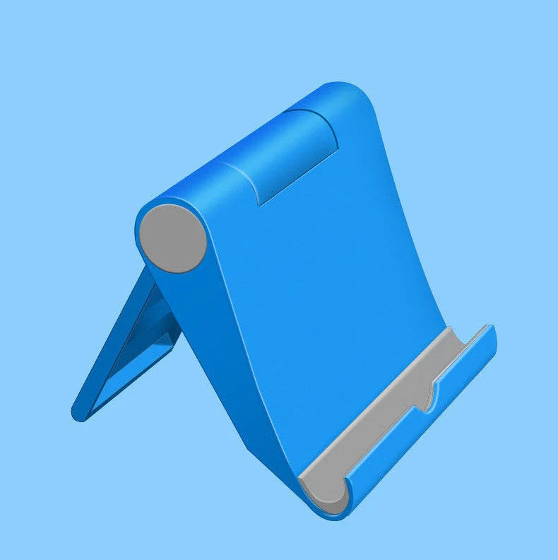 Adjustable PE folding mobile phone stand in various colors