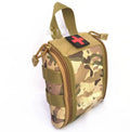 Tactical medical first aid kit for outdoor camping and climbing, shown in multiple colour options.
