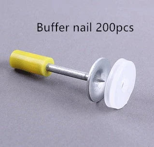 Manual steel nail gun with non-slip rubber grips for precise and quiet fastening