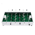 Mini aluminium alloy foosball table 20.5cm long with two footballs for portable indoor play